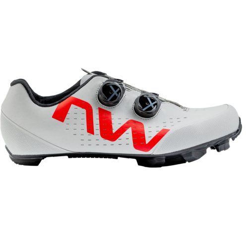 NORTHWAVE Cipő NW MTB REBEL 3 39 SZÜRKE/PIROS 80222012-88-39