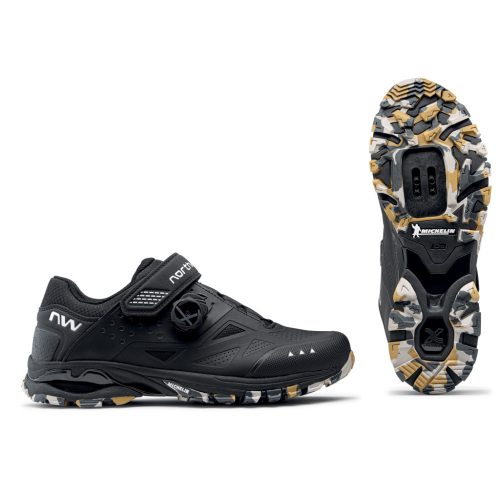 NORTHWAVE Cipő NW ALL TER. SPIDER PLUS 3 46 fekete/camo 80223012-60-46