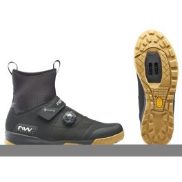  NORTHWAVE Cipő NW MTB KINGROCK PLUS GTX 41 téli, fekete/méz 80224001-16-41