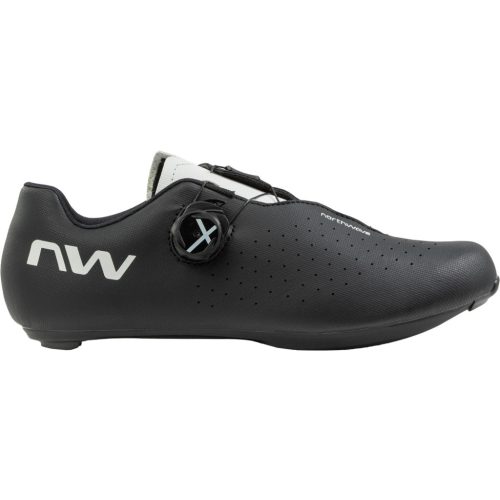 NORTHWAVE Cipő NW ROAD SONIC PLUS 44 FEKETE/VILÁGOSSZÜRKE 80261067-120-44
