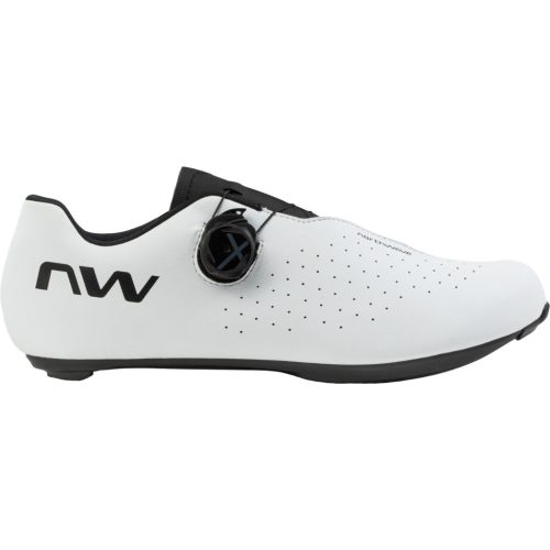 NORTHWAVE Cipő NW ROAD SONIC PLUS WIDE 41 FEHÉR/FEKETE 80261068-51-41