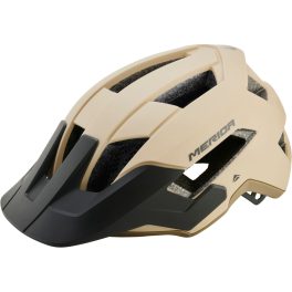   MERIDA Fejvédő ME NORTHSHORE 58-62cm matt homok/fényes bézs - 15 szellőző A2277000146