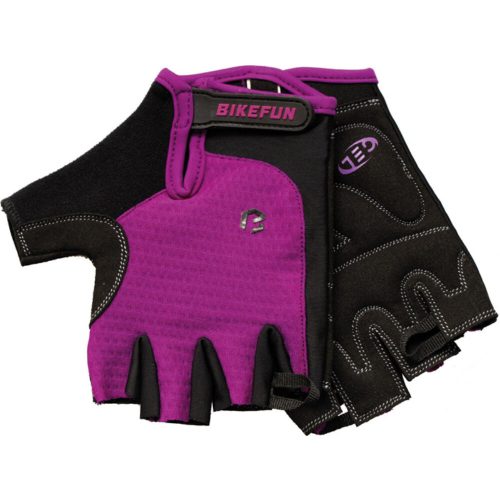 BIKEFUN Kesztyű BF rövid Missy XL lila BF-100-XL-PURP