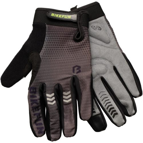 BIKEFUN Kesztyű BF hosszú AirZone M szürke BF-400-M-GRAY
