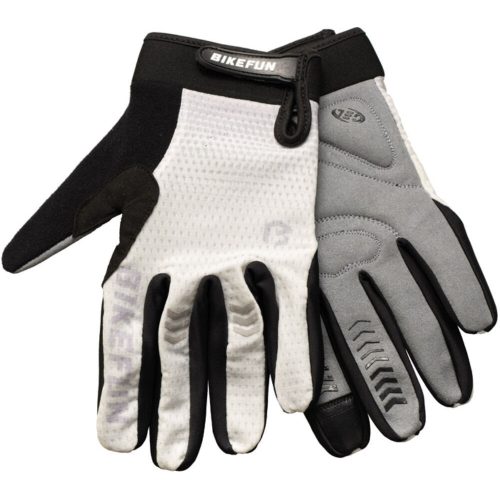BIKEFUN Kesztyű BF hosszú AirZone S fehér BF-400-S-WHITE