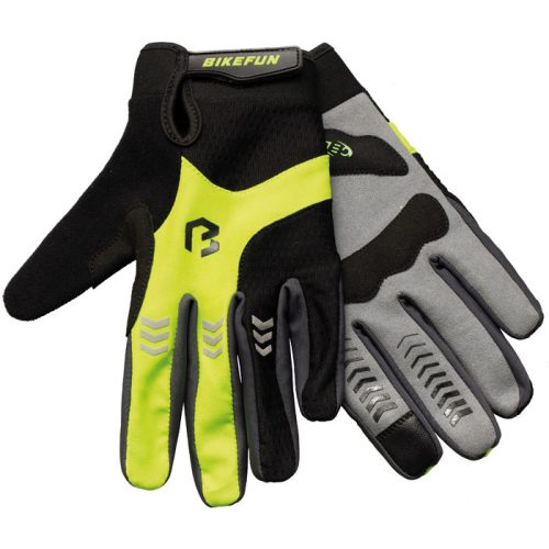 BIKEFUN Kesztyű BF hosszú Controll L zöld BF-500-L-GREEN