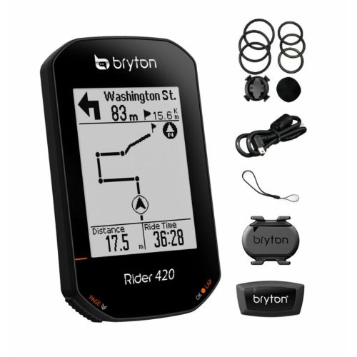 BRYTON Computer Bryton Rider 420T GPS szett (CAD+HRM) 60/ctn BRRIDER420T