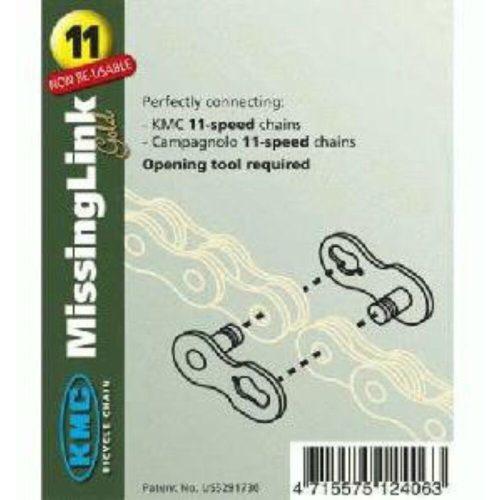 KMC biciklilánc patentszem 11/128 11 speed 2db/csomag CL555