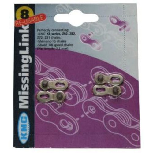 KMC biciklilánc patentszem 11/128 9 speed 2db/csomag CL566R