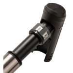 BIKEFUN Pumpa BF mini CHINOOK GUAGE HV/HP alu, nyomásmérővel, ezüst GP-993