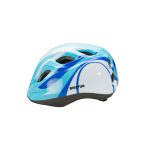 BIKEFUN Fejvédő BF Junior S kék/fehér 48-52 cm (44/ctn) HB8-BLW-S