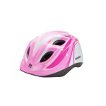 BIKEFUN Fejvédő BF Junior M pink/fehér 52-56 cm (44/ctn) HB8-PW-M