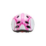 BIKEFUN Fejvédő BF Junior S pink/fehér 48-52 cm (44/ctn) HB8-PW-S