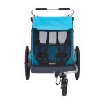 THULE UTÁNFUTÓ TH COASTER XT kék kerékpár szett+sétálókerék PFAS Free TH10101821