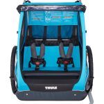 THULE UTÁNFUTÓ TH COASTER XT kék kerékpár szett+sétálókerék PFAS Free TH10101821