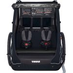 THULE UTÁNFUTÓ TH COASTER XT fekete kerékpár szett+sétálókerék PFAS Free TH10101822