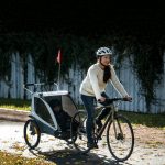 THULE UTÁNFUTÓ TH COASTER XT fekete kerékpár szett+sétálókerék PFAS Free TH10101822