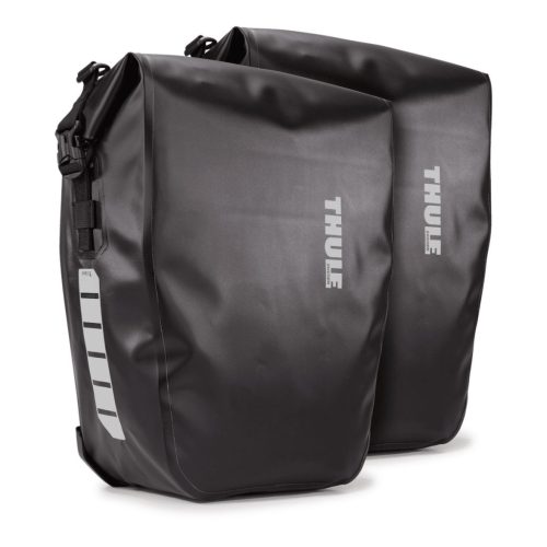 THULE Táska TH PNP Shield Pannier pár, nagy, 25l csomagtartóra fekete 37x20x40 cm, IPX4 TH3205288