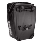 THULE Táska TH PNP Shield Pannier pár, nagy, 25l csomagtartóra fekete 37x20x40 cm, IPX4 TH3205288