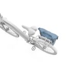 THULE Táska TH InLock Chasm Courier DB, nagy, 22l csomagtartóra középkék 42x16,5x40 cm, 420D nylon, pánttal TH3205469