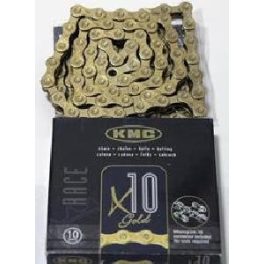 KMC biciklilánc X10 GOLD