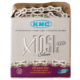 KMC biciklilánc X10 SL SILVER