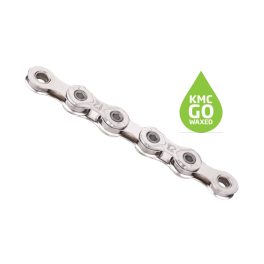   KMC Lánc KMC 12 seb. X12 WAX 1/2x11/128 126L ezüst/ezüst X12W