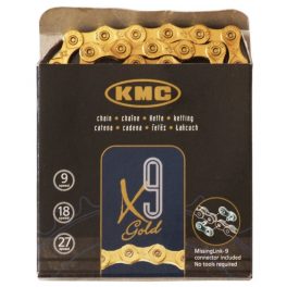 KMC biciklilánc X9 GOLD