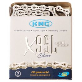 KMC biciklilánc X9 SL SILVER