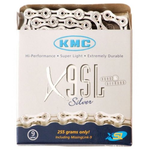 KMC biciklilánc X9 SL SILVER