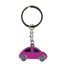   Basi SH 0019 Rózsaszín autó formájú kulcstartó B00060019PINK