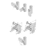 Basi FS 500 Barna forgatós befeszítésgátló B11000051