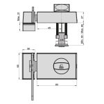 Basi KS 500 45 SB Ezüst felsőzár nyitáshatárolóval B13040205