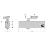 Basi TS 200 karos ajtócsukó B14800102