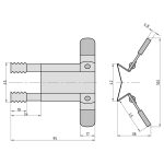 Basi RK 100  redőnyzár B16000100