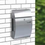 Basi BK 1000Z1 Inox nagyméretű újságtartós postaláda B21700610