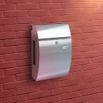 Basi BK 1000Z1 Inox nagyméretű újságtartós postaláda B21700610