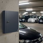 Basi SK 80 204 Antracit exkluzív számzáras kulcskazetta B21701204