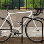 Basi ZR 307  kerékpár U lakat biometrikus zárral B69900307