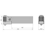 Basi ZR 319 számzáras colstok kerékpárzár B69900319