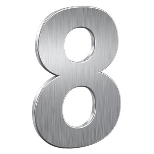 Basi HN 150 8 Inox nemesacél házszám B73000008