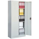 Blax DocuCab 800 kétajtós iratszekrény szürke