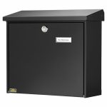 BURG WACHTER Comfort 913 nagyméretű kerítésen kívüli postaláda fekete