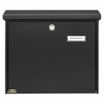 BURG WACHTER Comfort 913 nagyméretű kerítésen kívüli postaláda fekete