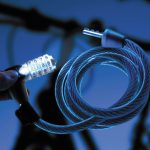 BURG WACHTER 230 180 L számzáras biciklizár megvilágított számokkal