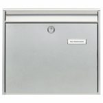 Burg Wachter Potsdam 877 SI Ezüst minőségi kültéri társasházi postaláda BW07750