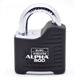   BURG WACHTER Alpha 80065 csúcsminőségű acél lakat Alpha 800 65