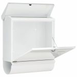 BURG WACHTER Comfort Set 91300 postaláda újságtartóval fehér