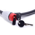 BURG WACHTER 650 Reflex erős kerékpárzár fényvisszaverő csíkokkal 650 80