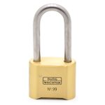 BURG WACHTER rozsdamentes biztonsági számzáras lakat No 99 Ni 50 HB 65 SB